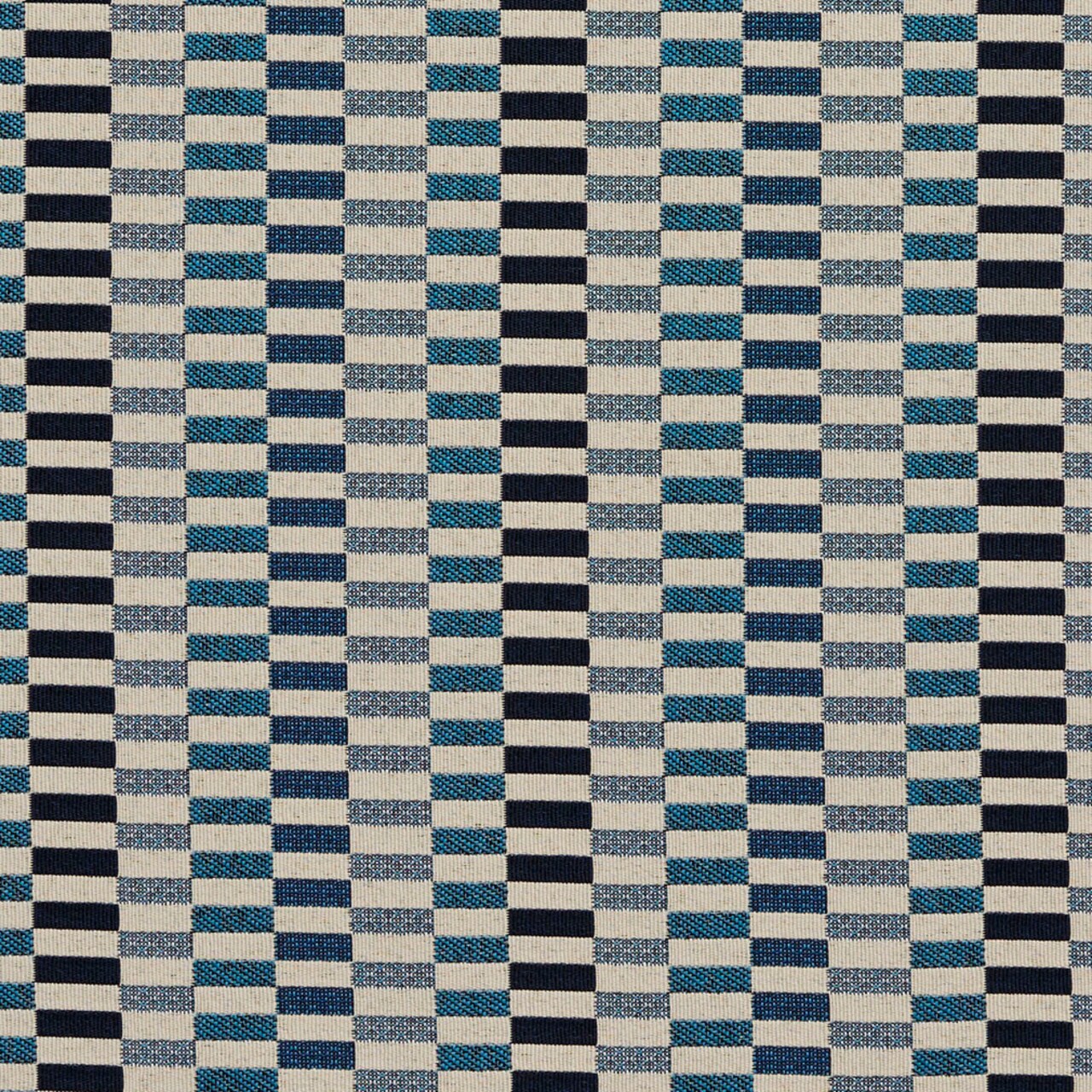 Sapphire/Shift - Blue Abstract & Geometric,Small Scale Upholstery Fabric 54 Inches"